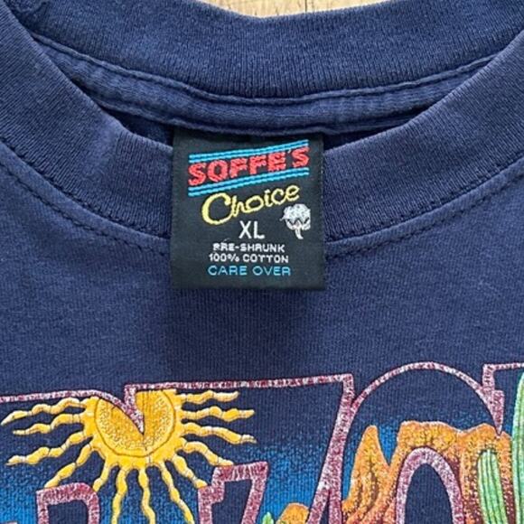 Vintage Arizona Single-Stitch Tee Shirt XL Nathan Richards Collection - Picture 2 of 8